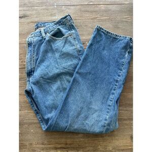 Ralph Lauren Relaxed Fit Mens Blue Jeans, size 34